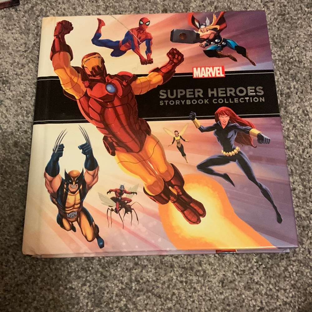 Marvel Superheroes story book